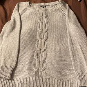 Apt. 9 Cable sweater XL